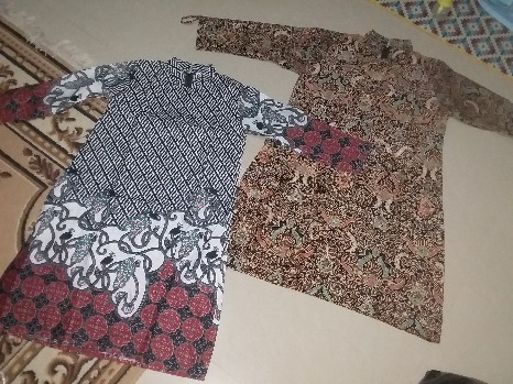 Batik Tunik Shibori Jumputan Terbaru / Hrb026 Yelbor Navbor / Original..