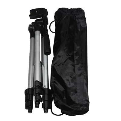 Stand Tripod Aluminium 0.5 Meter with Brace Multifungsi