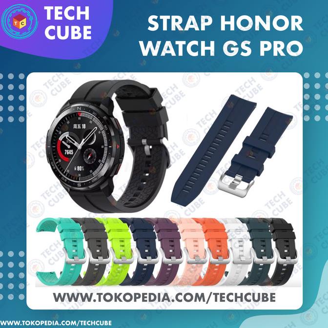 Strap Tali Jam Tangan Silicone Silikon Honor Watch GS PRO