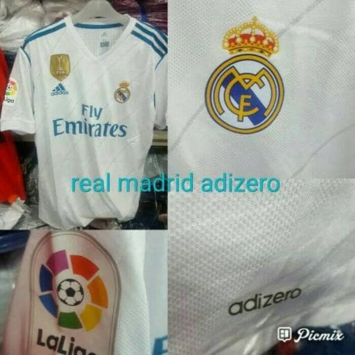 terbatas JERSEY REAL MADRID HOME ADIZERO 2017/2018 buruan