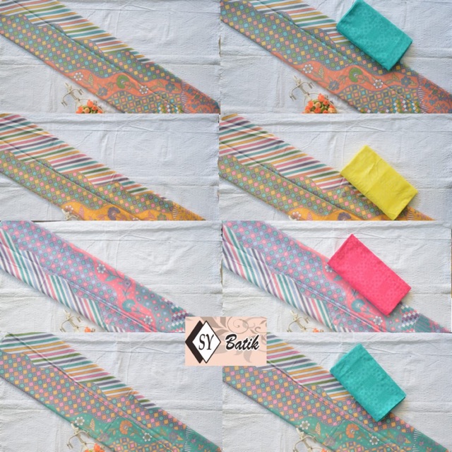 Kain batik set batik katun batik kain meteran kain batik murah kain batik primis batik pekalogan