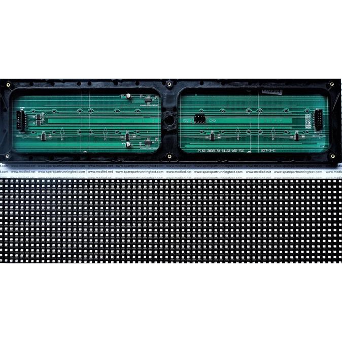 AVRIL - MODUL LED PANEL RUNNING TEXT INDOOR P7,62 MERAH SMD