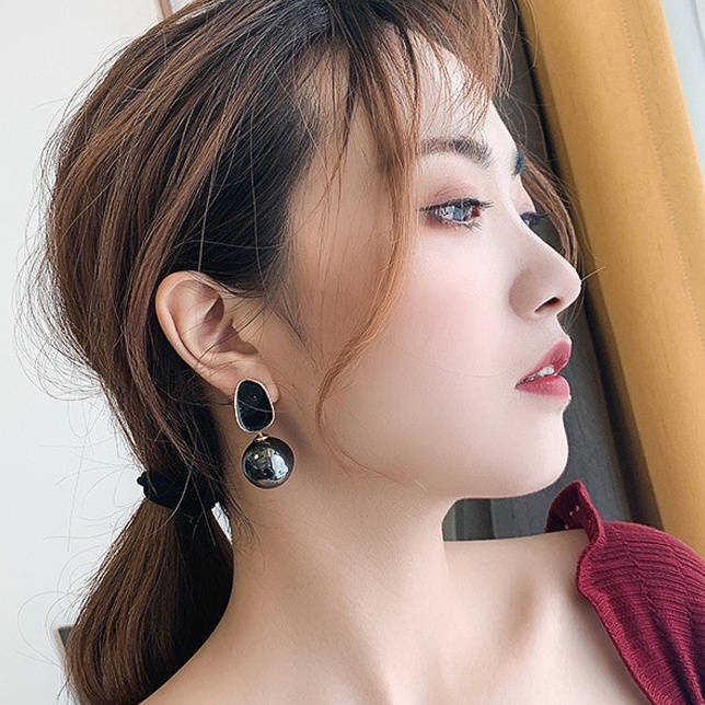 Anting AT191 Perak / Silver S925 Anting Unik Lucu Keren Fashion Wanita / Deluna/BS