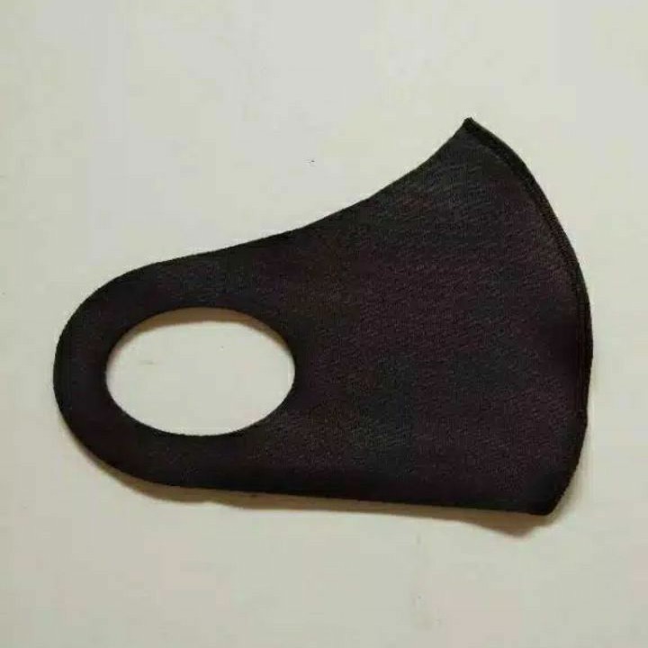 Masker Scuba Laser Cutting / Masker Kain Korea / Masker Scuba kain Polos Tebal Dewasa