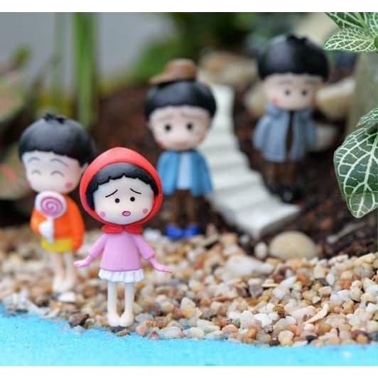 Miniatures - Cute Chibi Maruko #01 (4pcs)