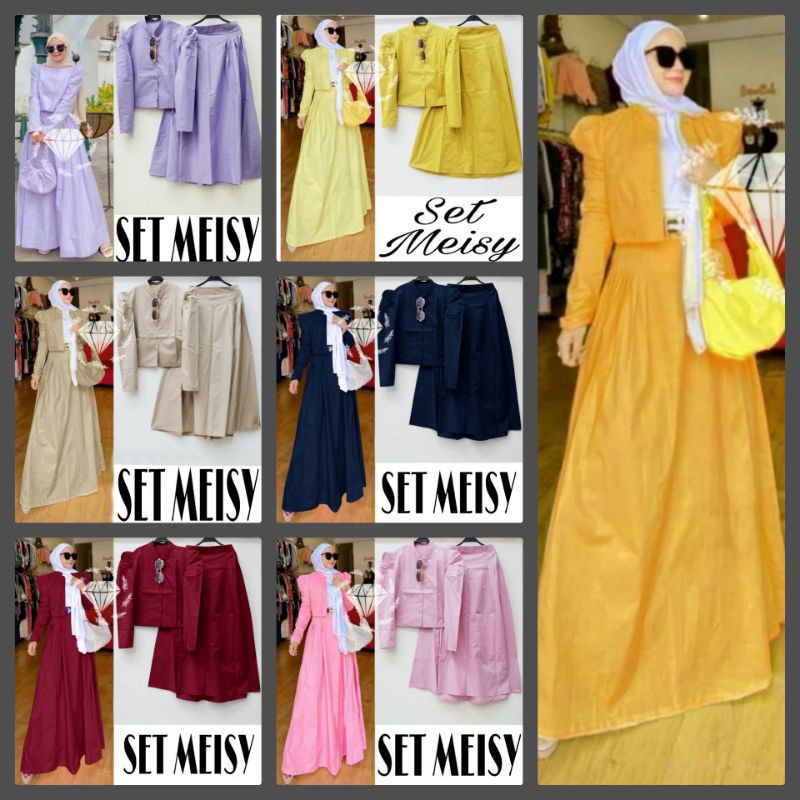 SET STELAN ROK MEISY BUSUI KATUN PARIS ADA VIDEO REAL PICT KR