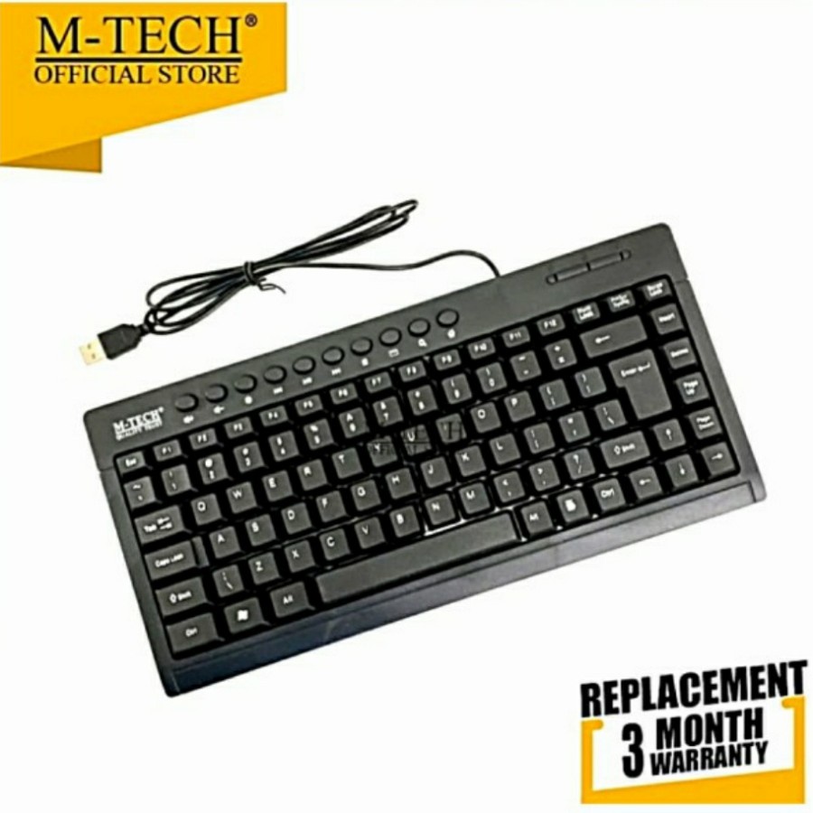 keyboard mini slim M-Tech MTK-01 multimedia