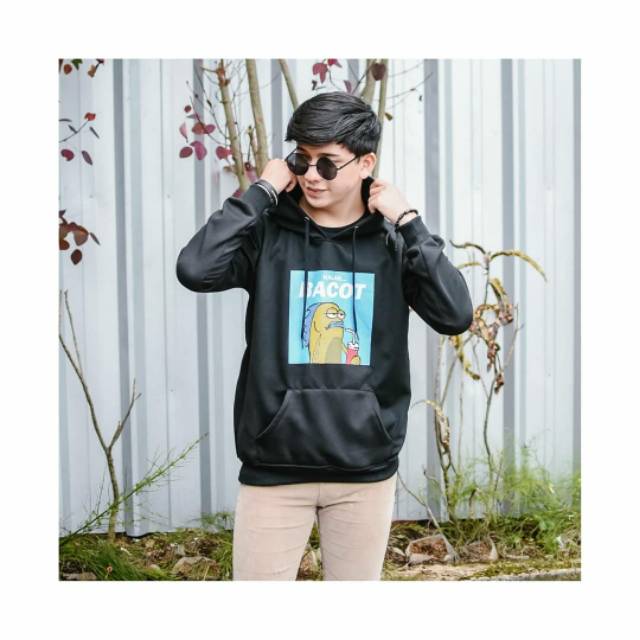 BACOT HOODIE UNISEX - ATASAN HALUS TEBAL TERLARIS