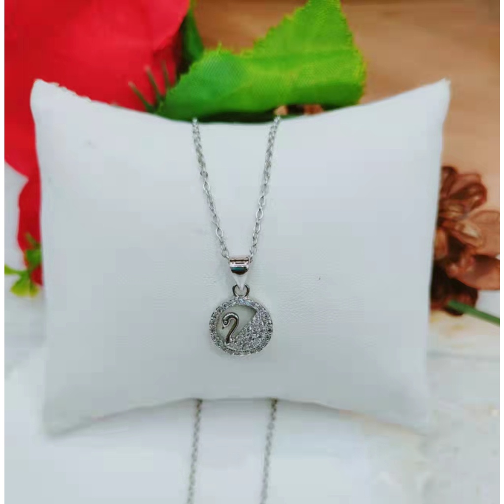 Kalung Titanium Permata Perhiasan Fashion 1217 dan 1218