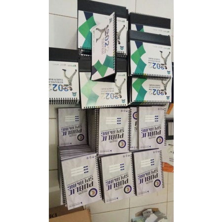 

Kalender meja hardcover spiral