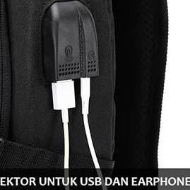◄ Polo Super Tas Selempang Pria Sling bag Import Tas Polo Original USB Tas Kerja Slempang Cowok Impo
