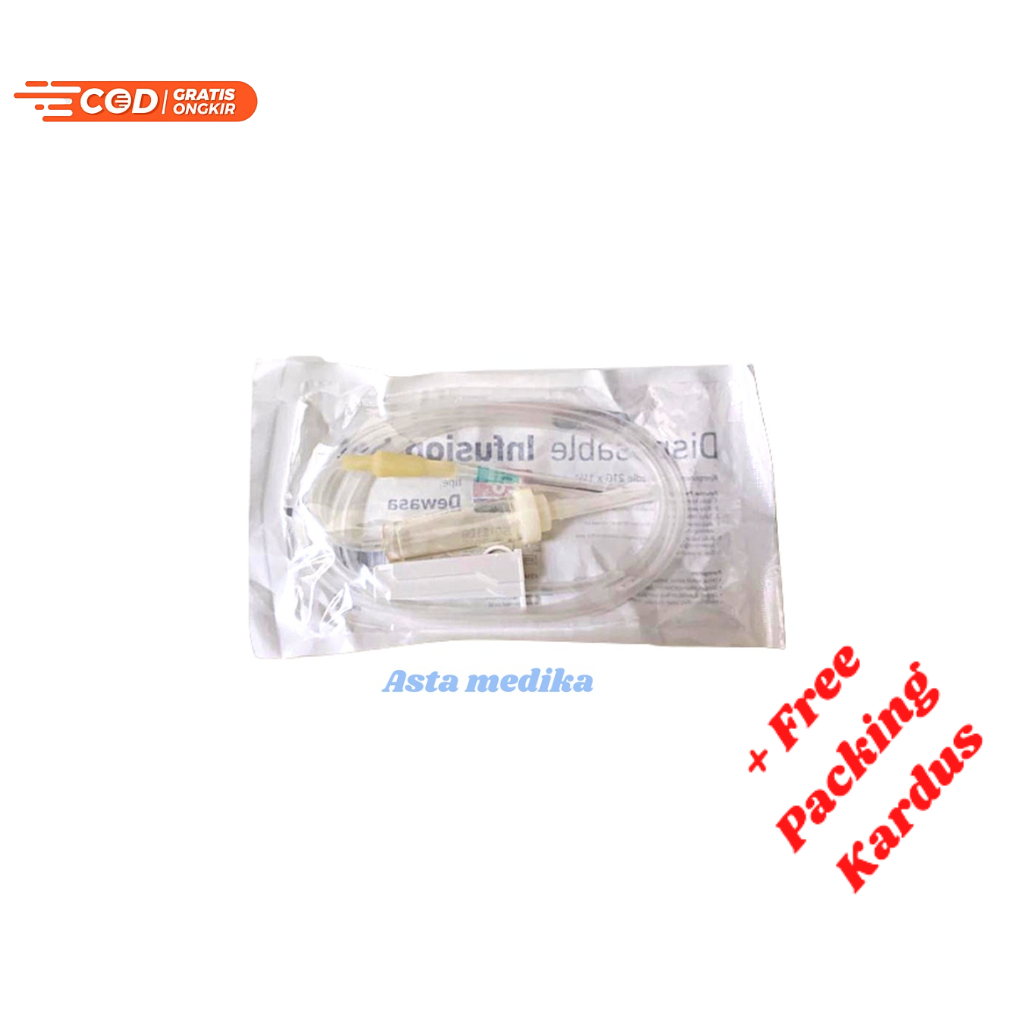 Infuset onemed Anak Dan Dewasa Disposable Infusion Set Onemed