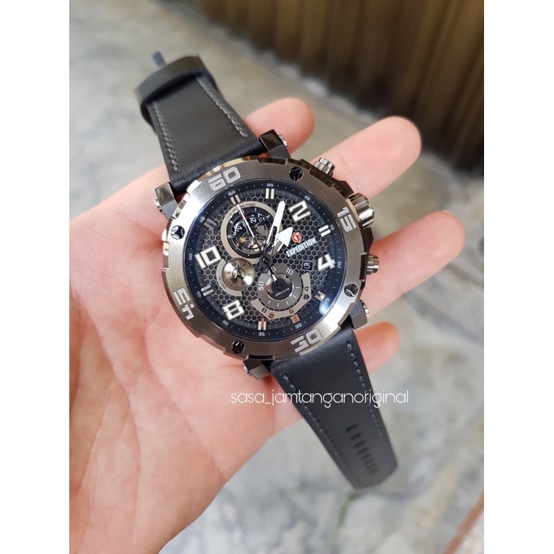 Jam Tangan Expedition E6769 Original Black