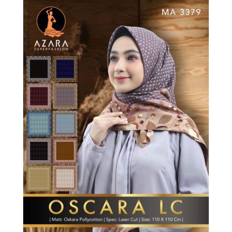 Kerudung Motif Oskara Azara Murah Hijab | Shopee Indonesia