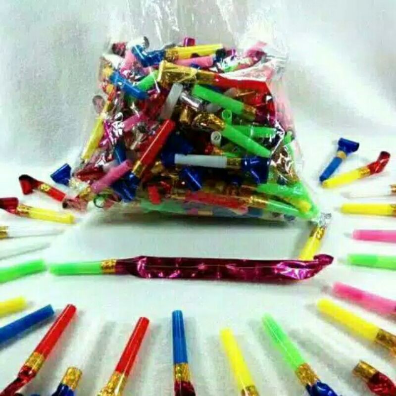 50 pcs suit lidah / trompet lidah /pluit lidah bisa jd panjang