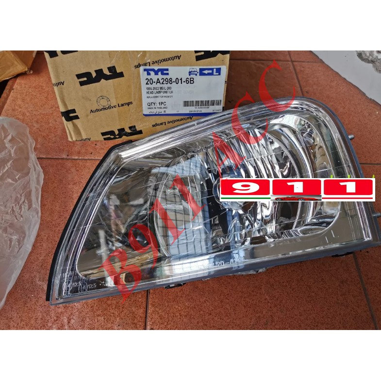 HEAD LAMP L200 LAMPU DEPAN L200 STRADA TYC PER PCS