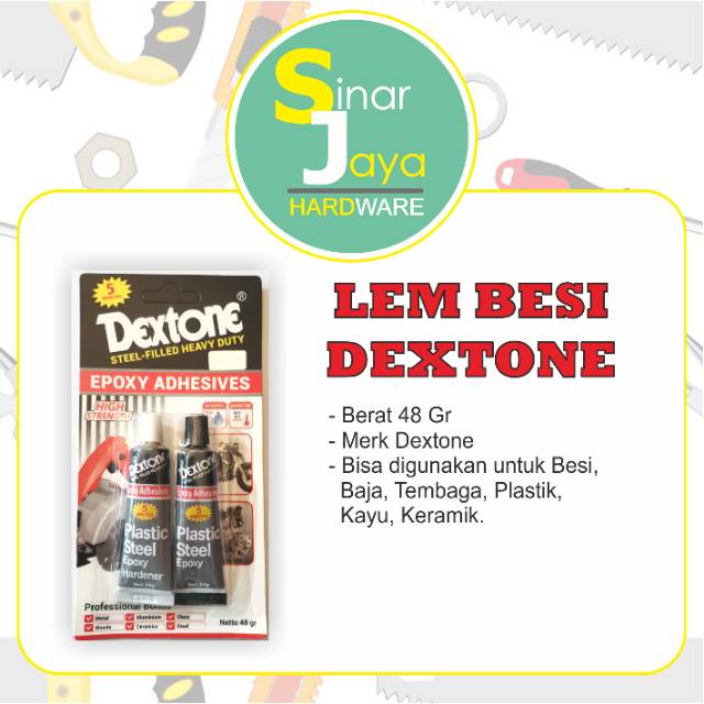 

Lem Besi Dextone 5 Menit