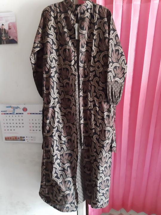 [ Terbaru ] Gamisbatik Kinasih Maxi Cinta Maxi Ori Titiekbatik Batiksolo Batikmodern Fashionmuslim 1