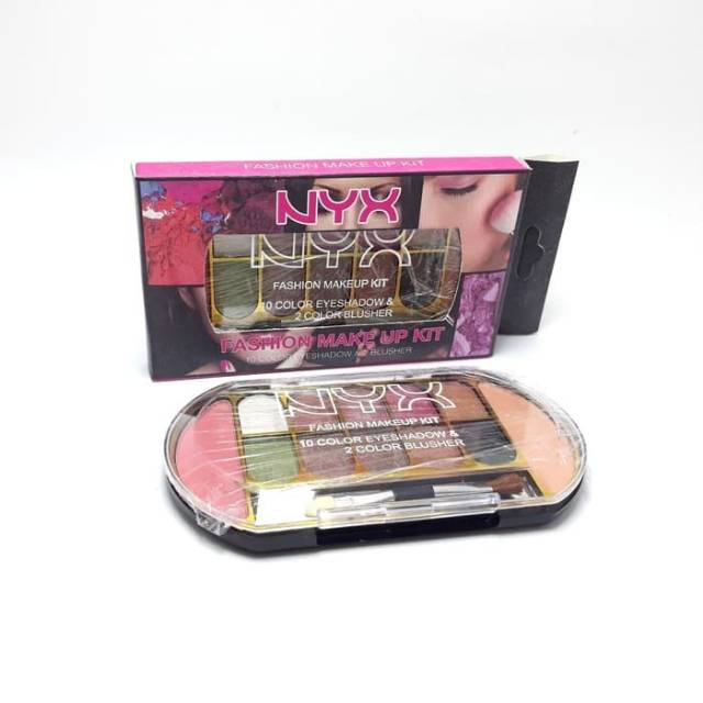 EYESHADOW &amp; BLUSHER NYX 12 COLOR SERI 3