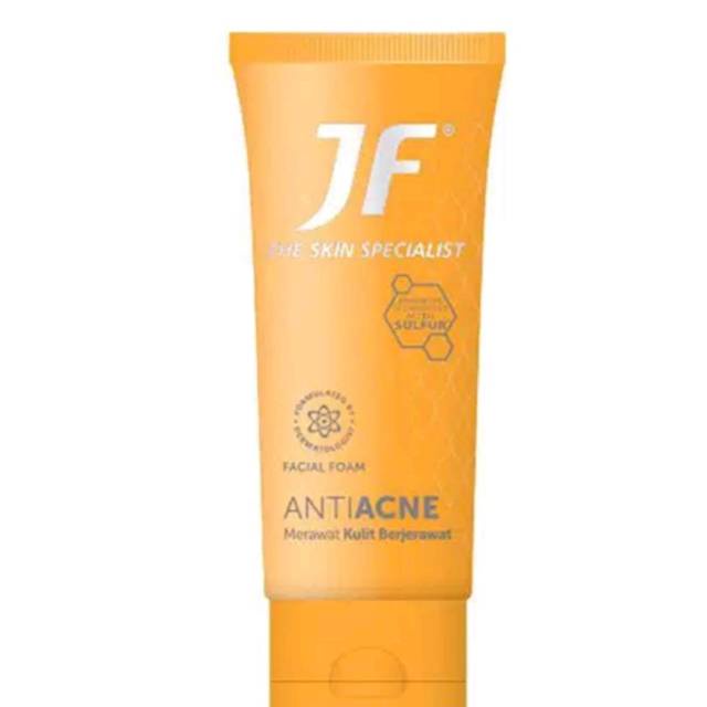 JF sulfur anti acne facial foam / anti acne gel