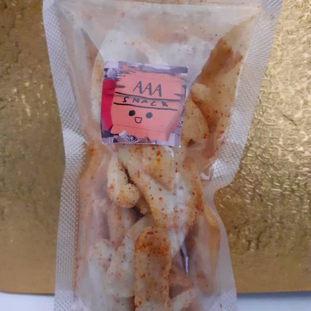 

Kerupuk Sosis Pedas Level 1-5 dan rasa original