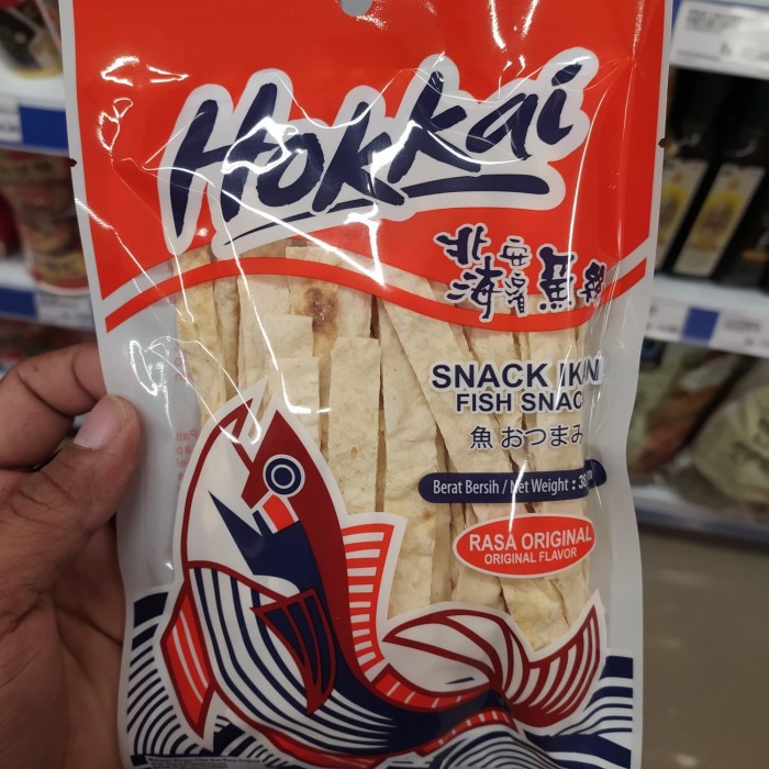 

juhi snack ikan - hokkai snack ikan kering 38gr