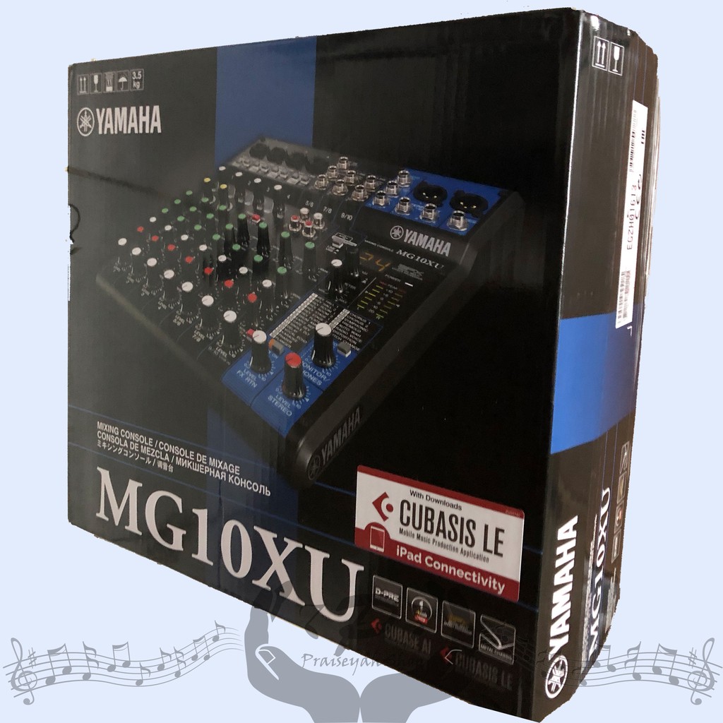 YAMAHA MG10XU Mixer Audio 10 Channel / MG 10 XU / MG10 XU