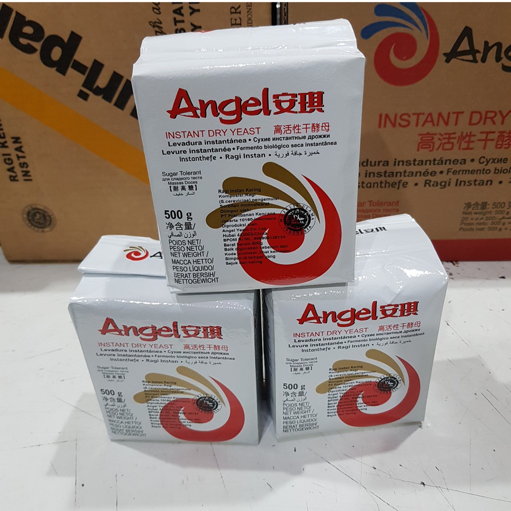 

Ragi Instant ANGEL / EAGLE 500 gram GROSIR / yeast kering 500g