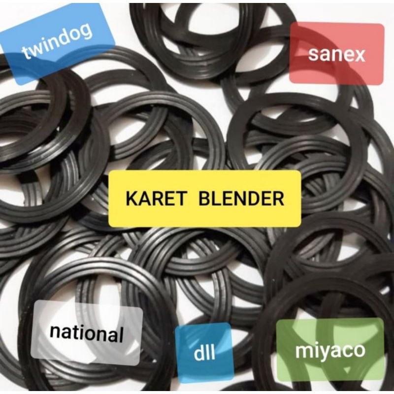 KARET SEAL MONTING BLENDER MIYAKO DAN MEREK CINA LAINYA