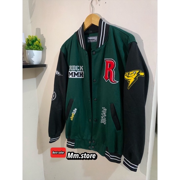 Varsity Jacket Baseball Vintage  - Jaket Varsity - Jaket Baseball Pria Wanita Original-02