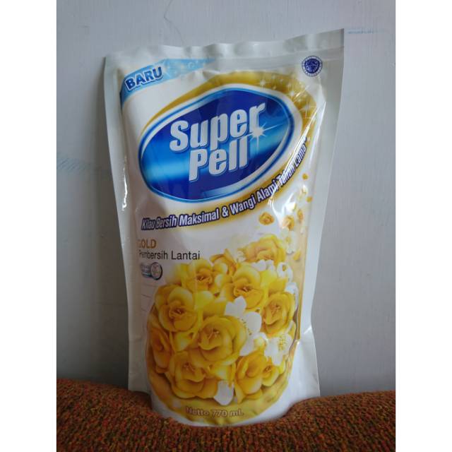 SUPER PELL PEMBERSIH LANTAI GOLD REF