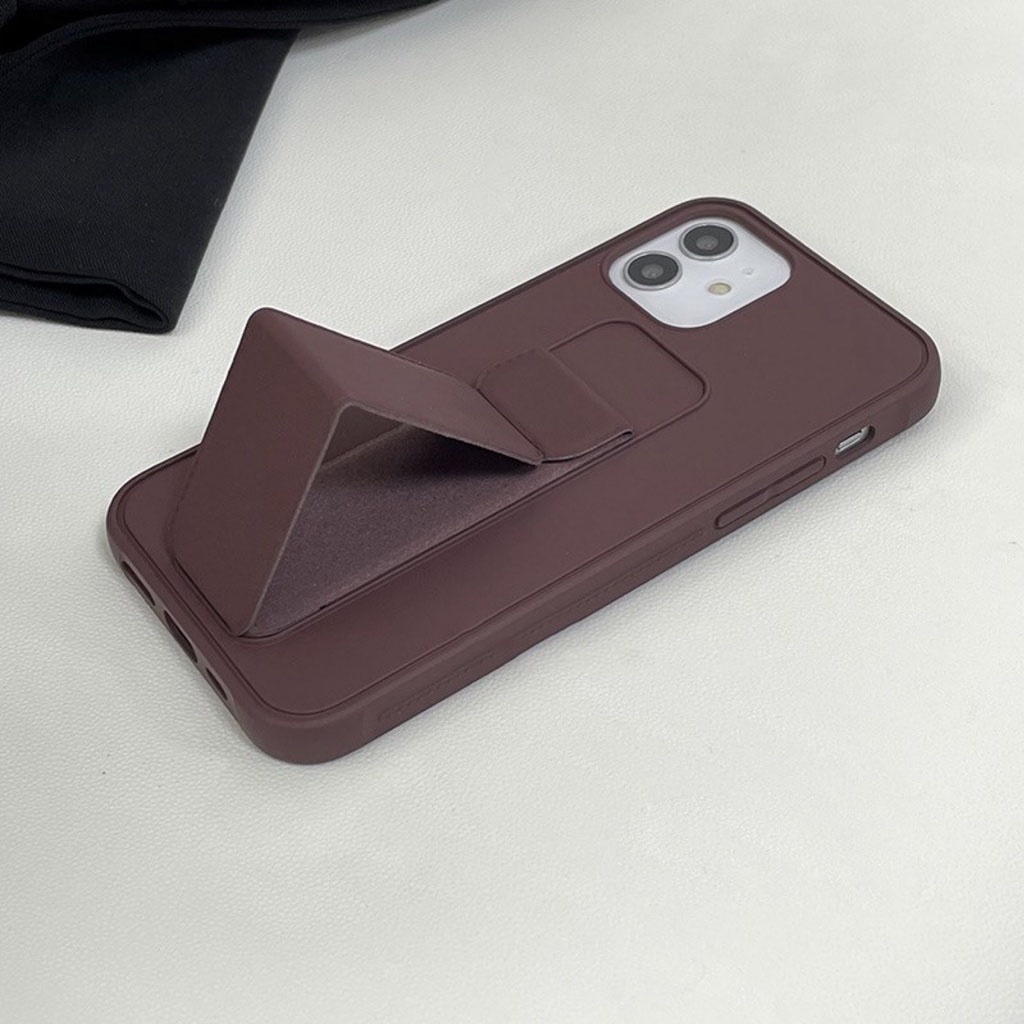 Soft Case Silikon Anti Slip Seri Kopi Coklat Untuk iPhone 14 Pro Max i11 Pro IX XS Max XR 6 6s 7 8 Plus