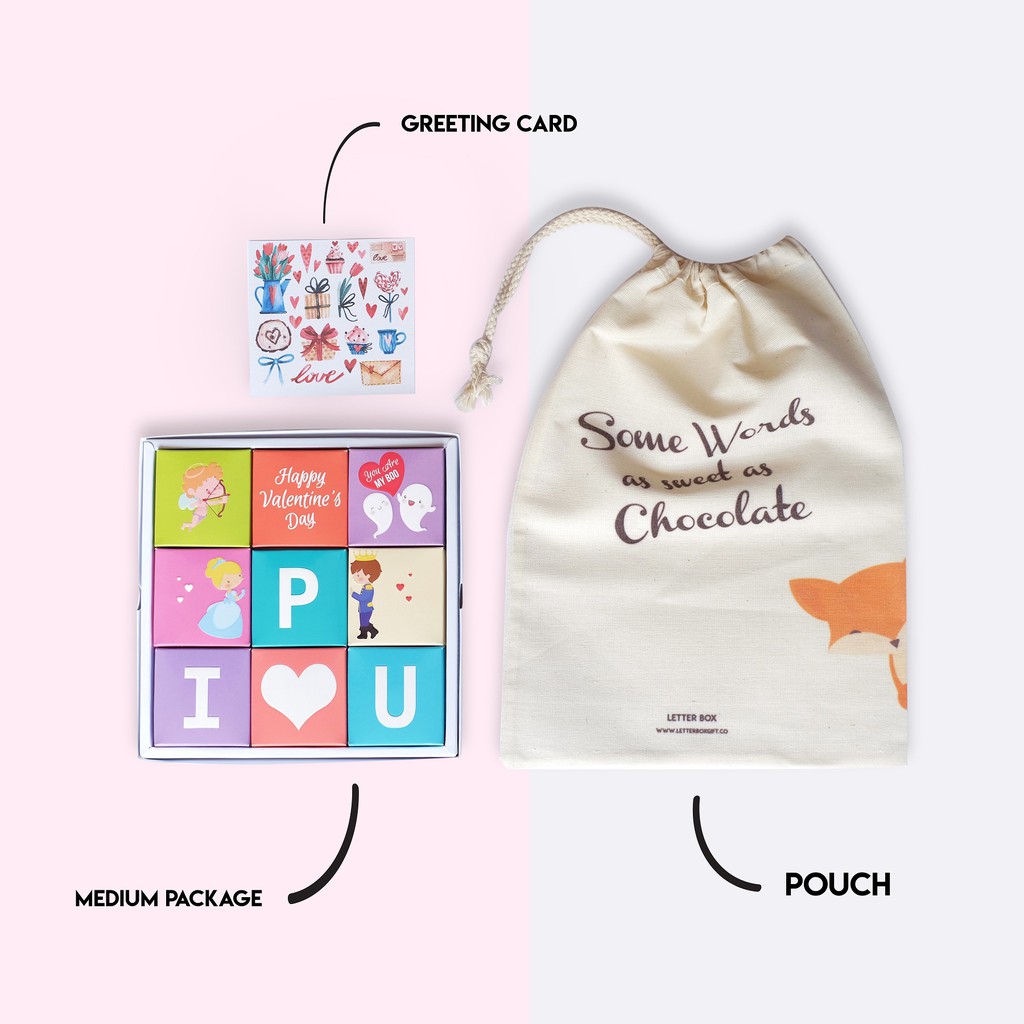 Valentines Day Chocolate Gift Medium Package Hadiah Kado Pacar Valentines Day Chocolate Gift Medium Package Hadiah Kado Pacar