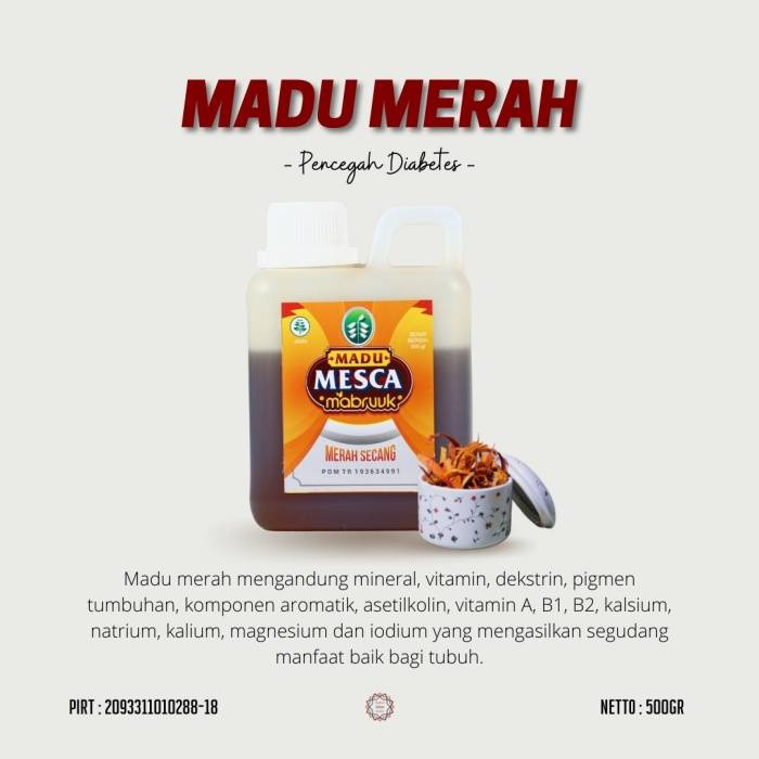 

DSM Healthy - Madu Merah Pencegah Diabetes