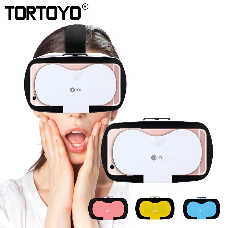 VR game Mini 3D VR Glasses Virtual Reality Glasses Head Mount Helmet VR Headset Google Cardboard