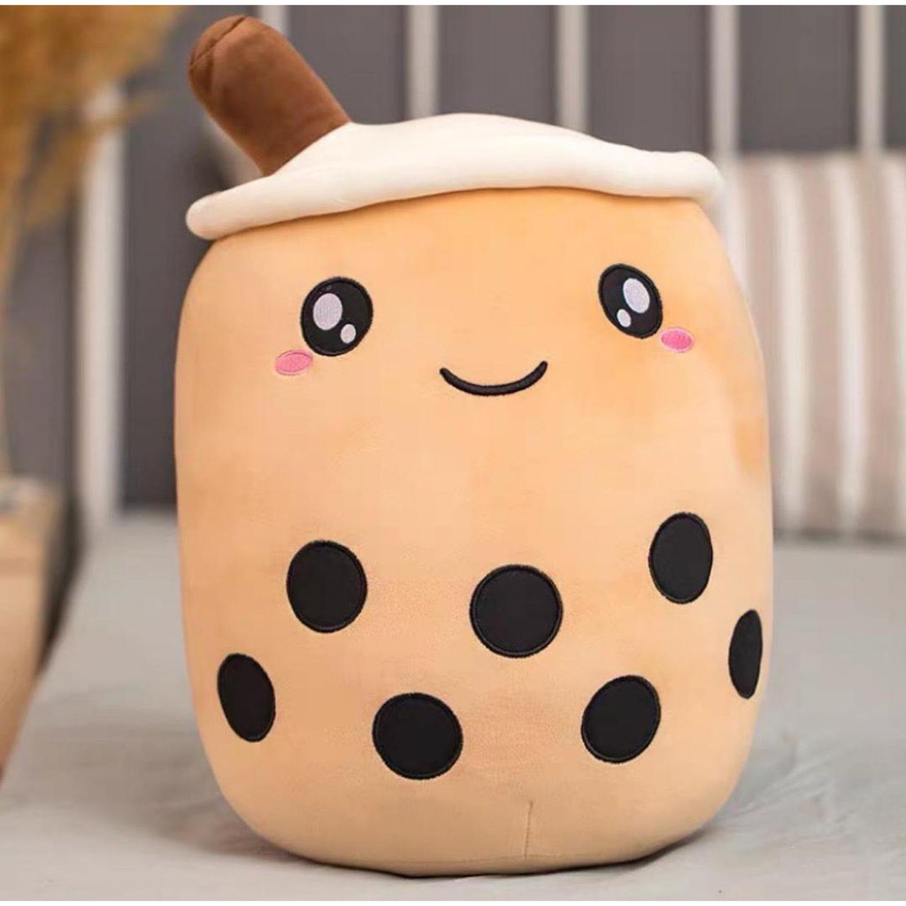 Boneka Boba Bubble Milk Tea Brown Sugar Lucu dan Imut