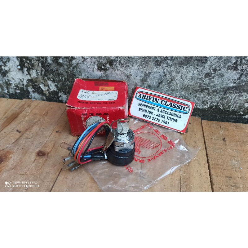 Kunci Kontak kabel 7 ac dc Honda s90z s90 benly cb100 cb125 original nos