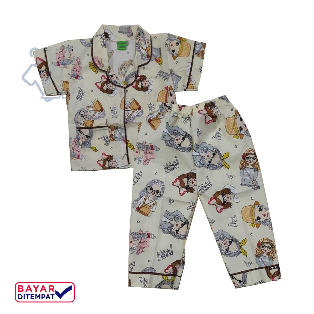 Baju Tidur Anak / Piyama Anak Karakter BFF fashion