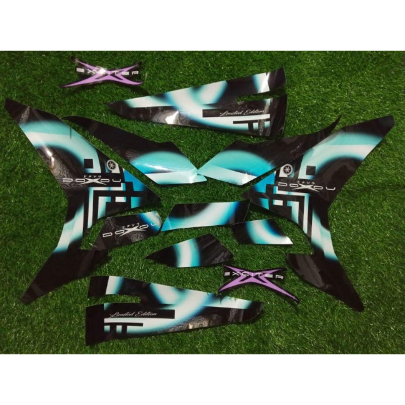 STRIPING STICKER MX KING 150 EXCITER 150 DOXOU