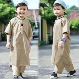  Baju  Koko  Anak  Laki Laki Lengan Pendek Koko  Pakistan  