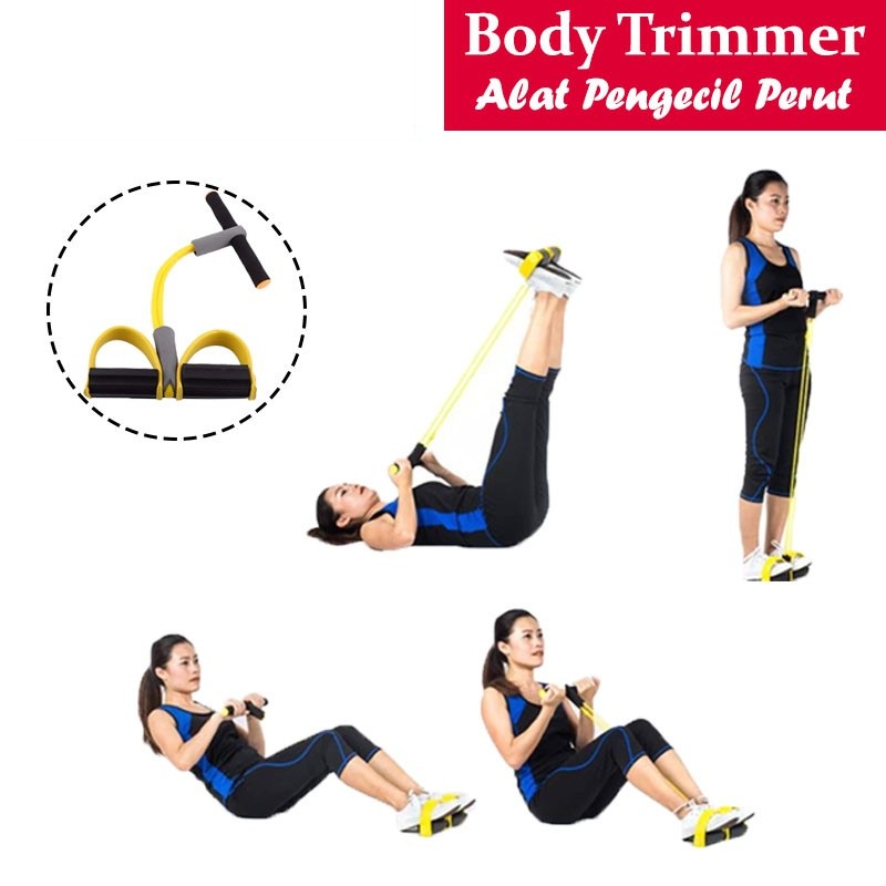 HOPE STORE  - COD - Tummy Trimmer Alat Gym Fitness Olah Raga Pengecang Perut / Pengecil Perut dan Pembakar Lemak Perut