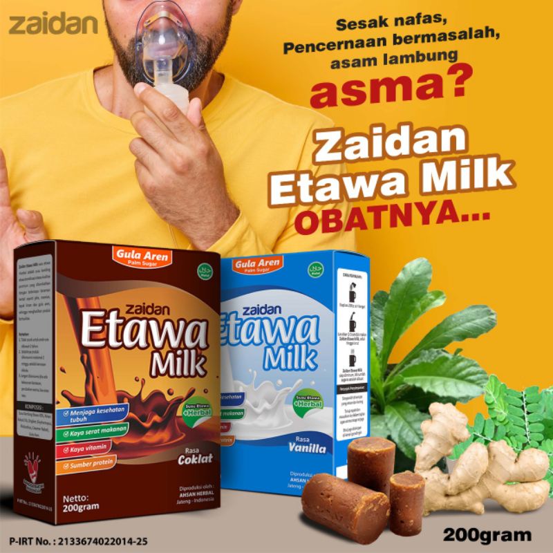 Susu Kambing + Herbal  Zaidan Etawa Milk (200gr)