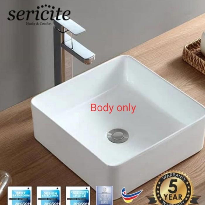 Wastafel Sericite Table Top 2060 White