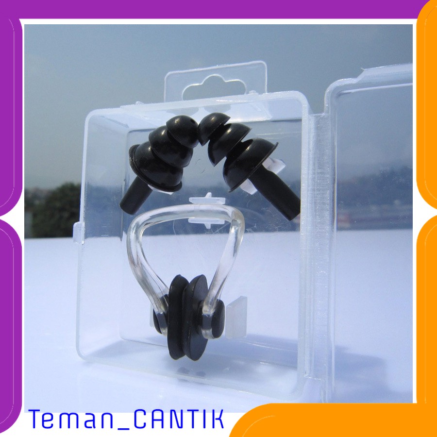 TC-DV038 TaffSPORT Penutup Hidung dan Penyumbat Telinga untuk Renang