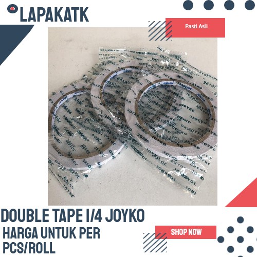 

double tape 6mm joyko (1/4 in) +
