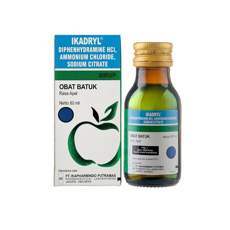 Ikadryl Sirup Obat Batuk 60ml