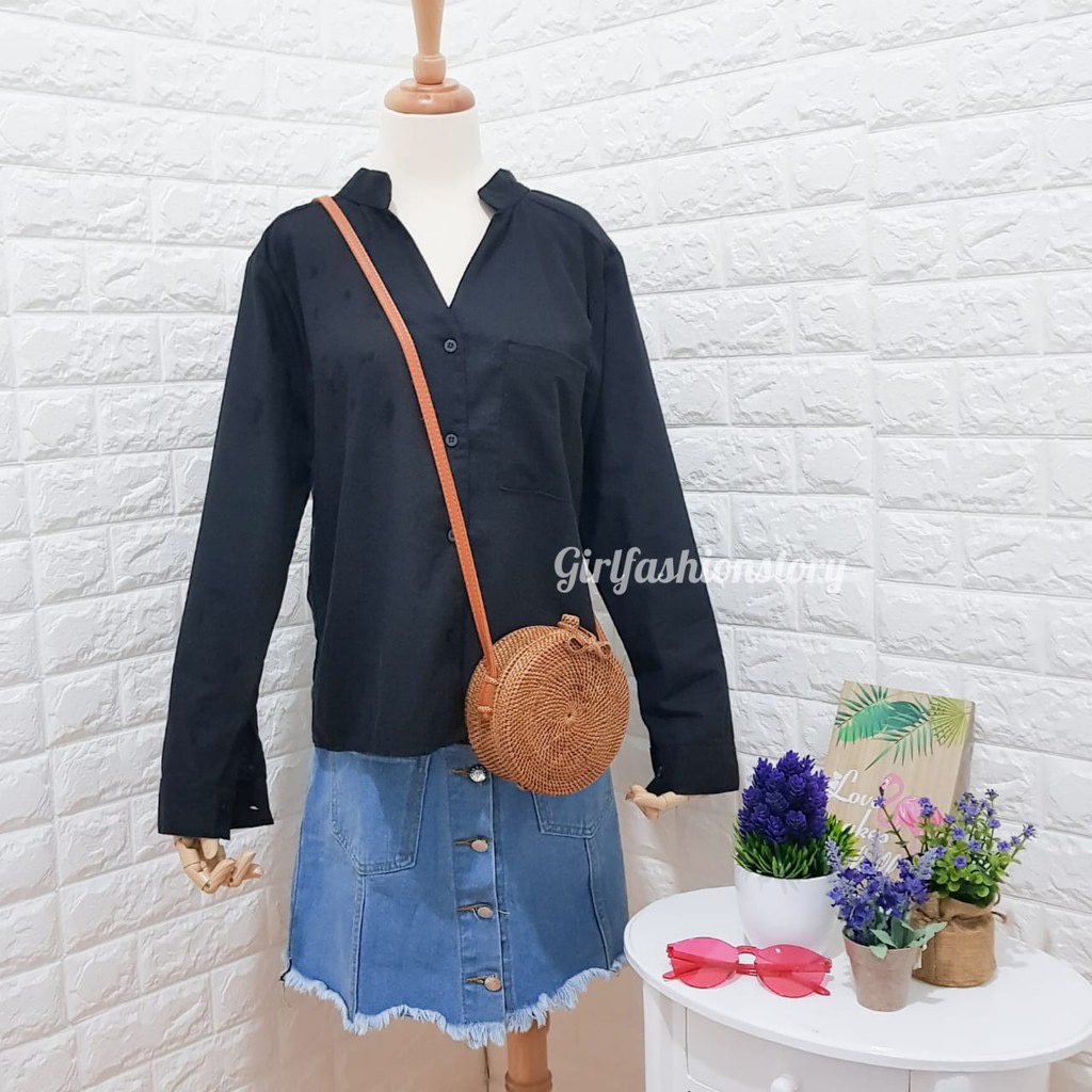 GFS KK KEMEJA RAMMY BAHAN KATUN RAMI IMPORT