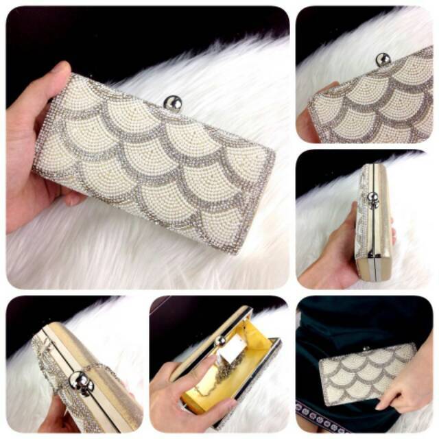 Tas Mq Queen Pearl Swarovski #20239-91C