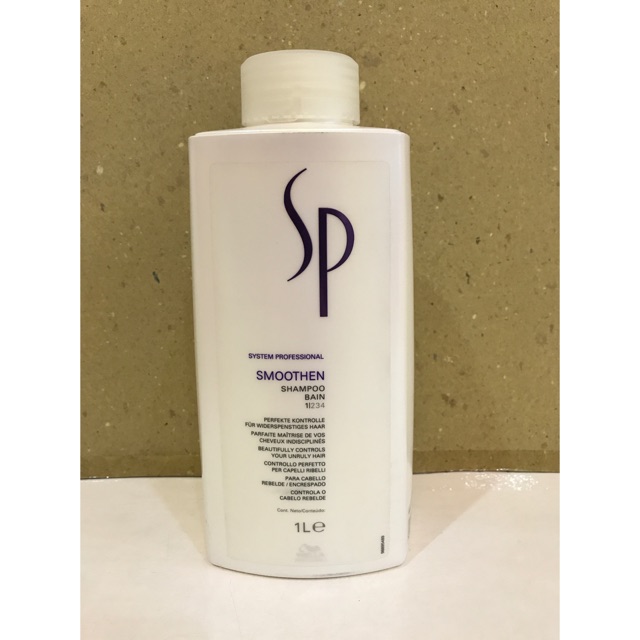 wella sp smothen shampoo 1L