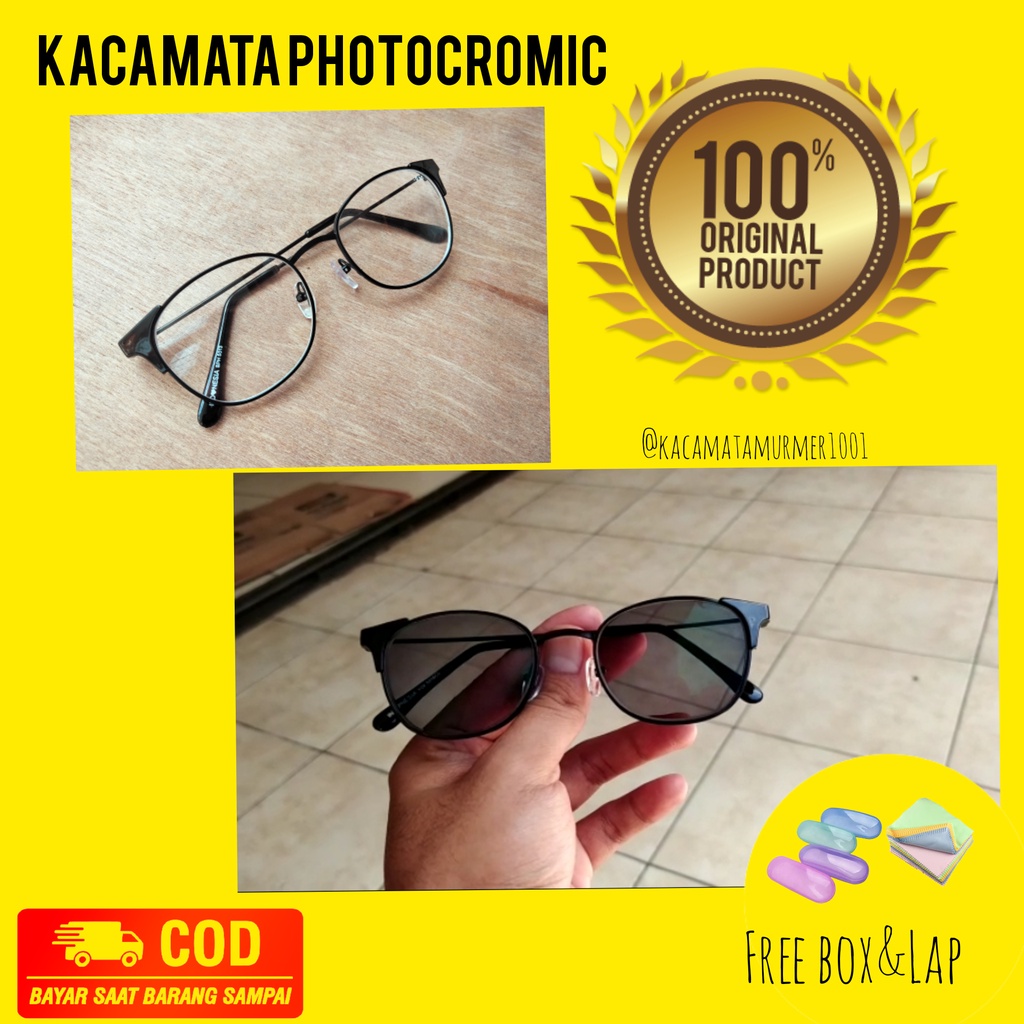 Kacamata Photocromic - Kacamata photocromic wanita - kacamata minus photocromic - kacamata photocrom